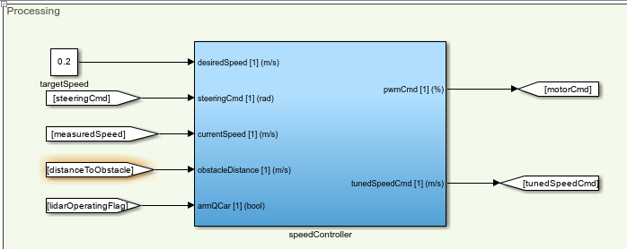 speedController Block